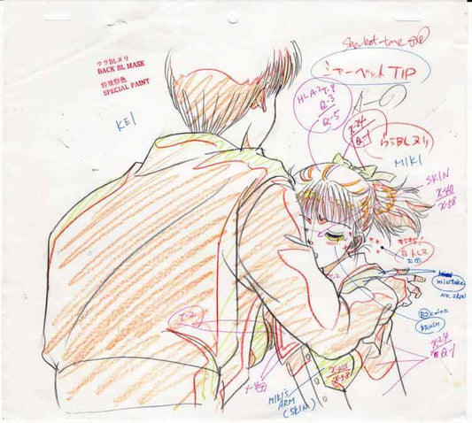 Marmalade Boy: Miki Koishikawa animation genga lot of 7
