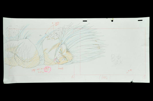 Hunter X Hunter: Dead Uvogin animation pan layout genga