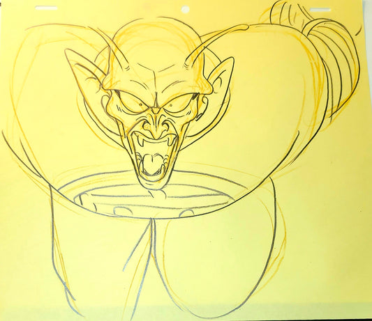 Dragonball: Piccolo Daimao animation genga #3 2 pc