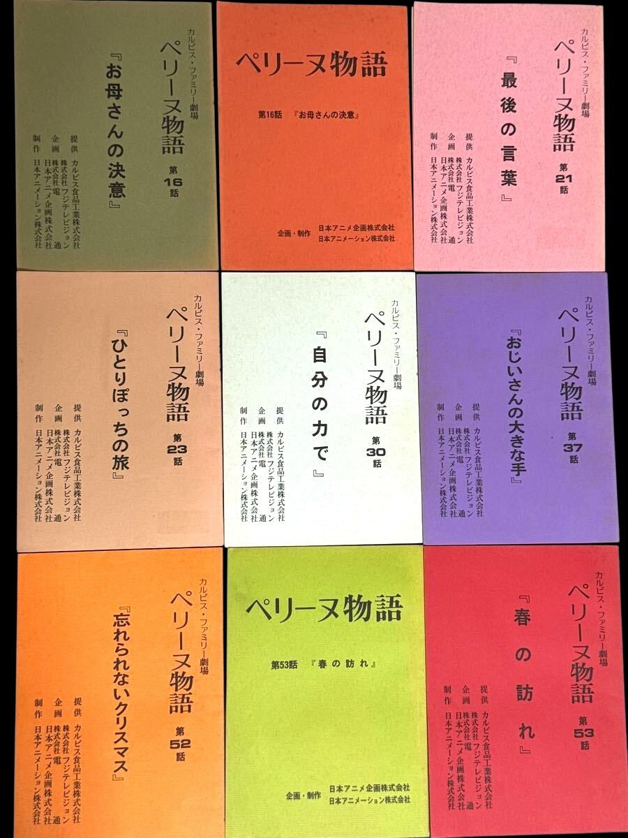 The Story of Perrine: Huge lot of scripts and Research Notes