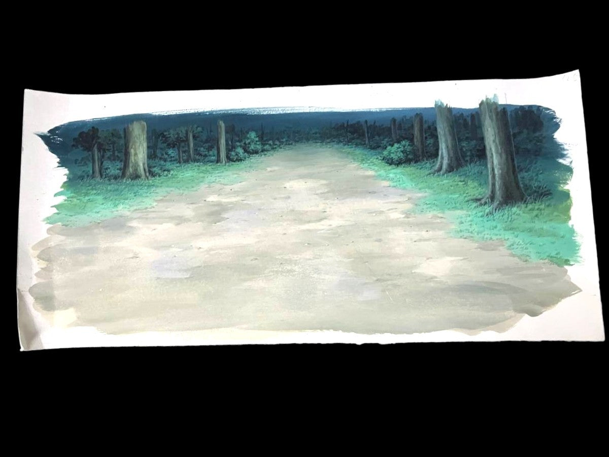 Naruto Shippuden: Hand painted background