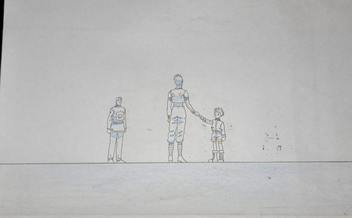 Hunter X Hunter: Gon + Hisoka Badge moment animation douga iconic moment