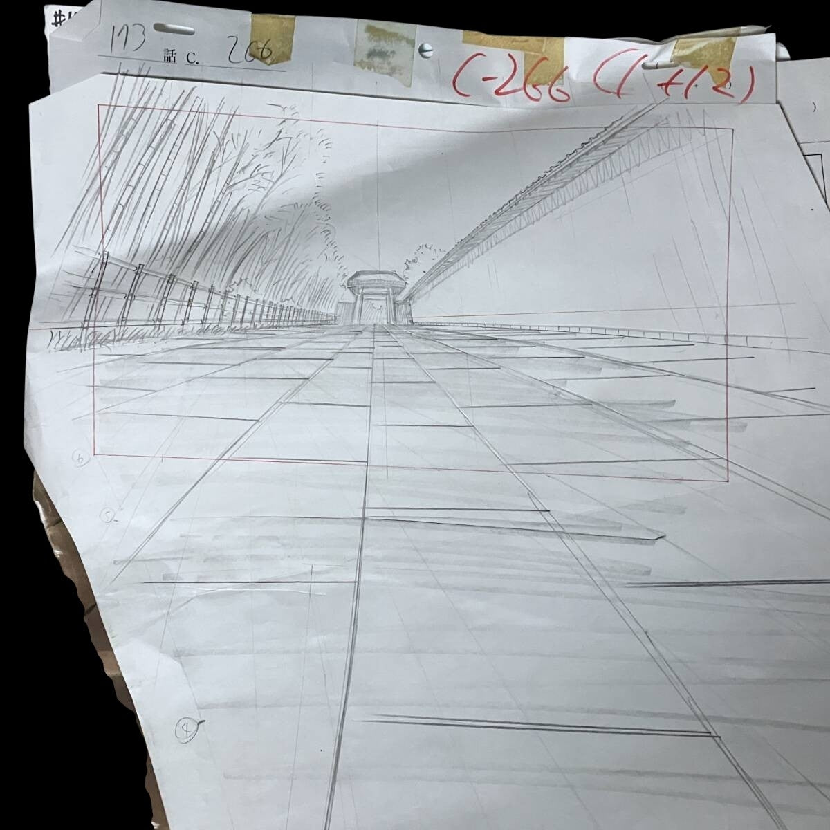 Bleach: pan animation background + layout set