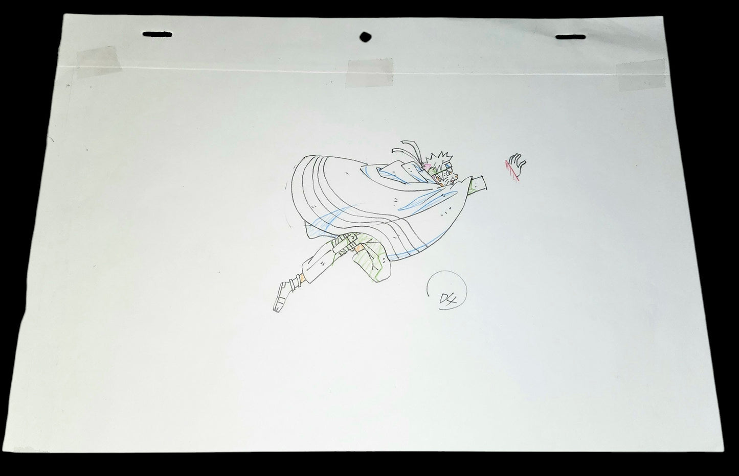Naruto Shippuden: Naruto's Rasengan vs Tobi animation pan genga full set 31 pc