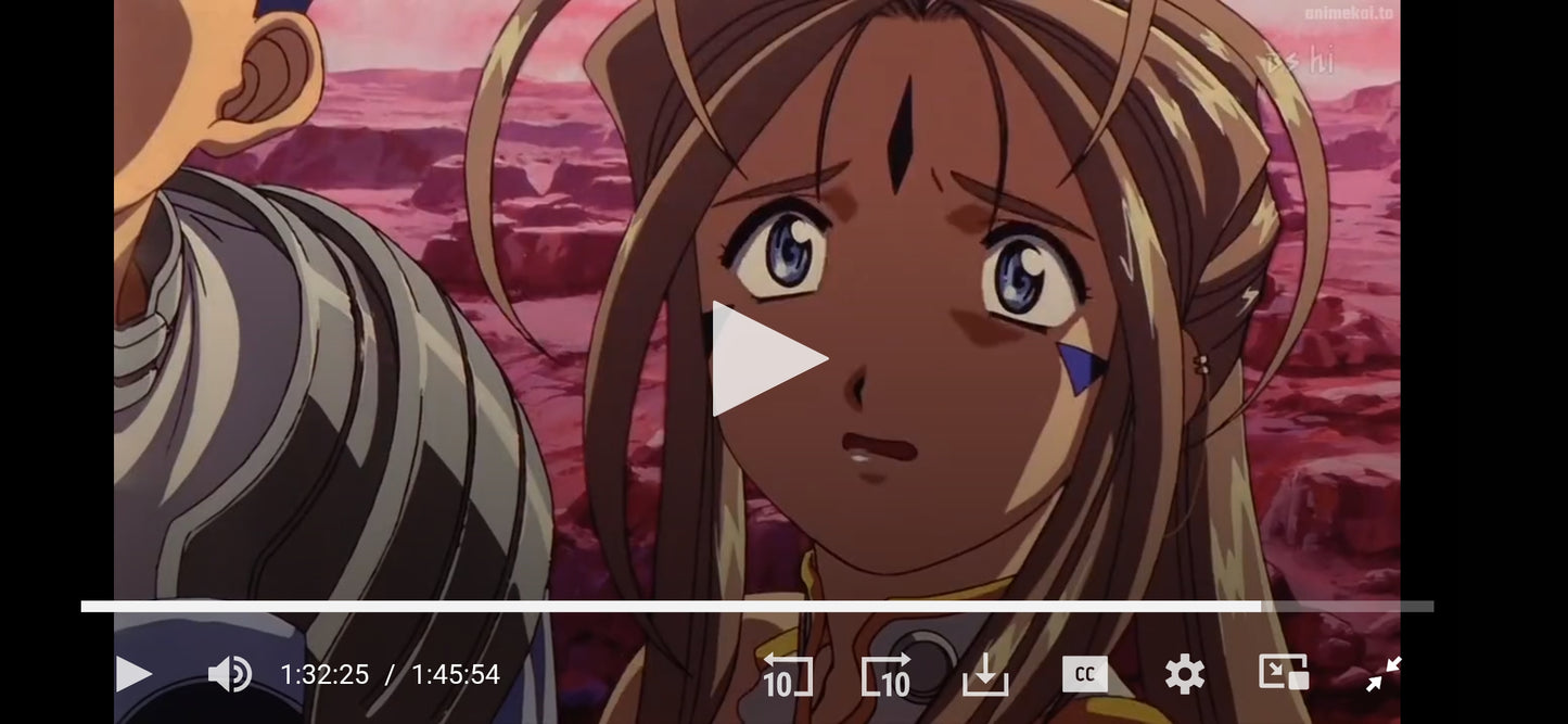 Ah My Goddess The Movie: Belldandy animation lg genga 2 pc