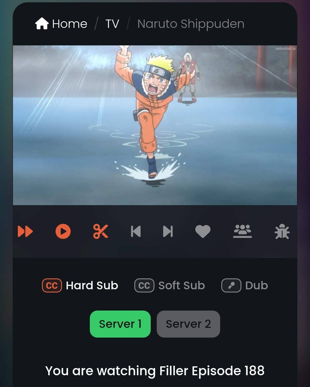 Naruto Shippuden: Naruto using his Giant Rasengan and Jiraiya animation genga full set