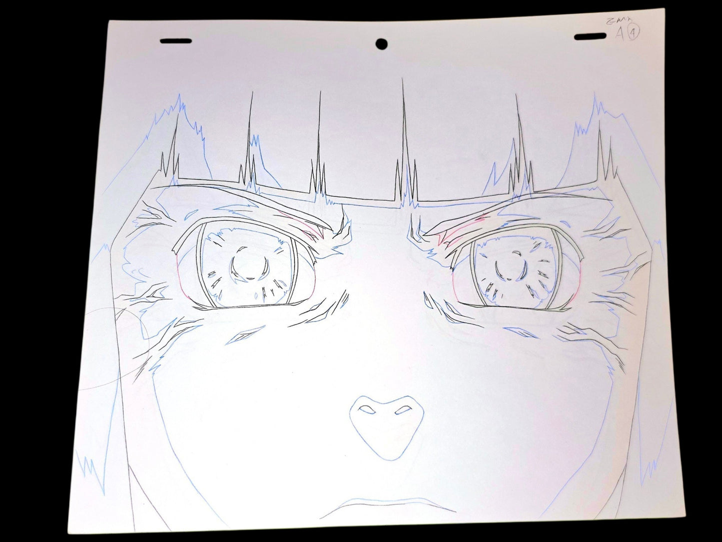 Naruto: Hinata Hyuga Byakugan animation douga