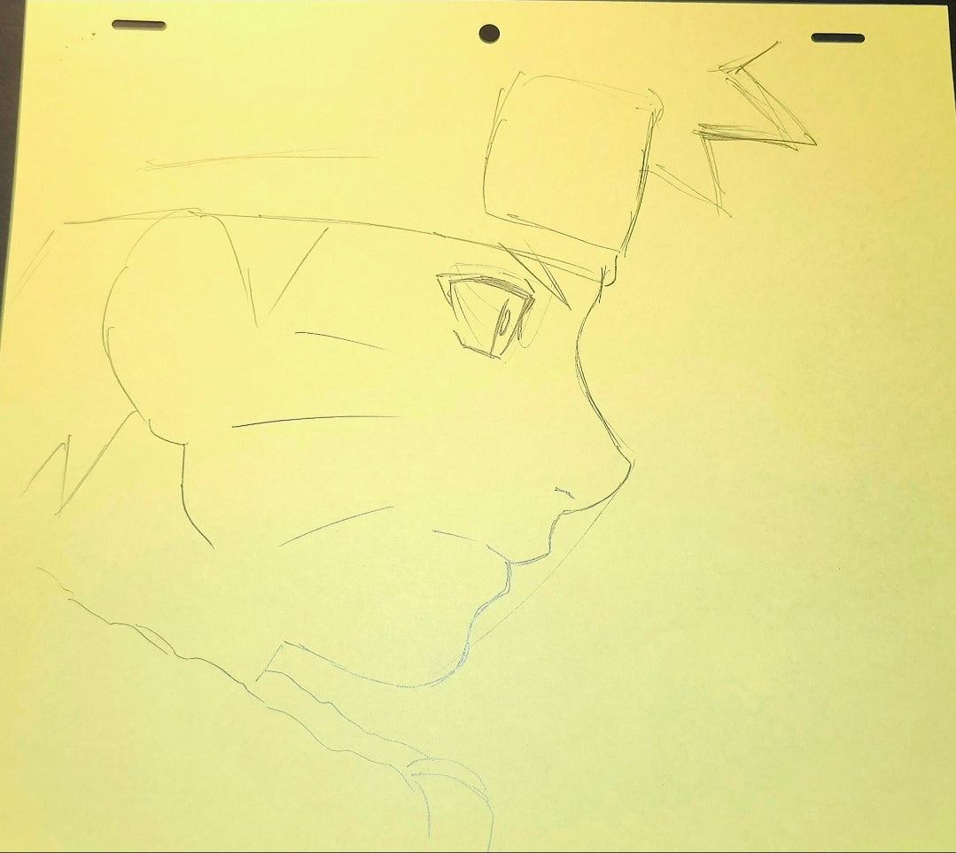 Naruto: Naruto Uzumaki animation genga