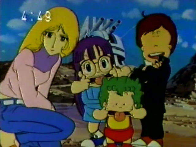 Dr Slump: Summer Vacation Anime Festival Special: The whole Arale-chan family appears!! Who is the Queen Millennia?! 2 pc Genga #2