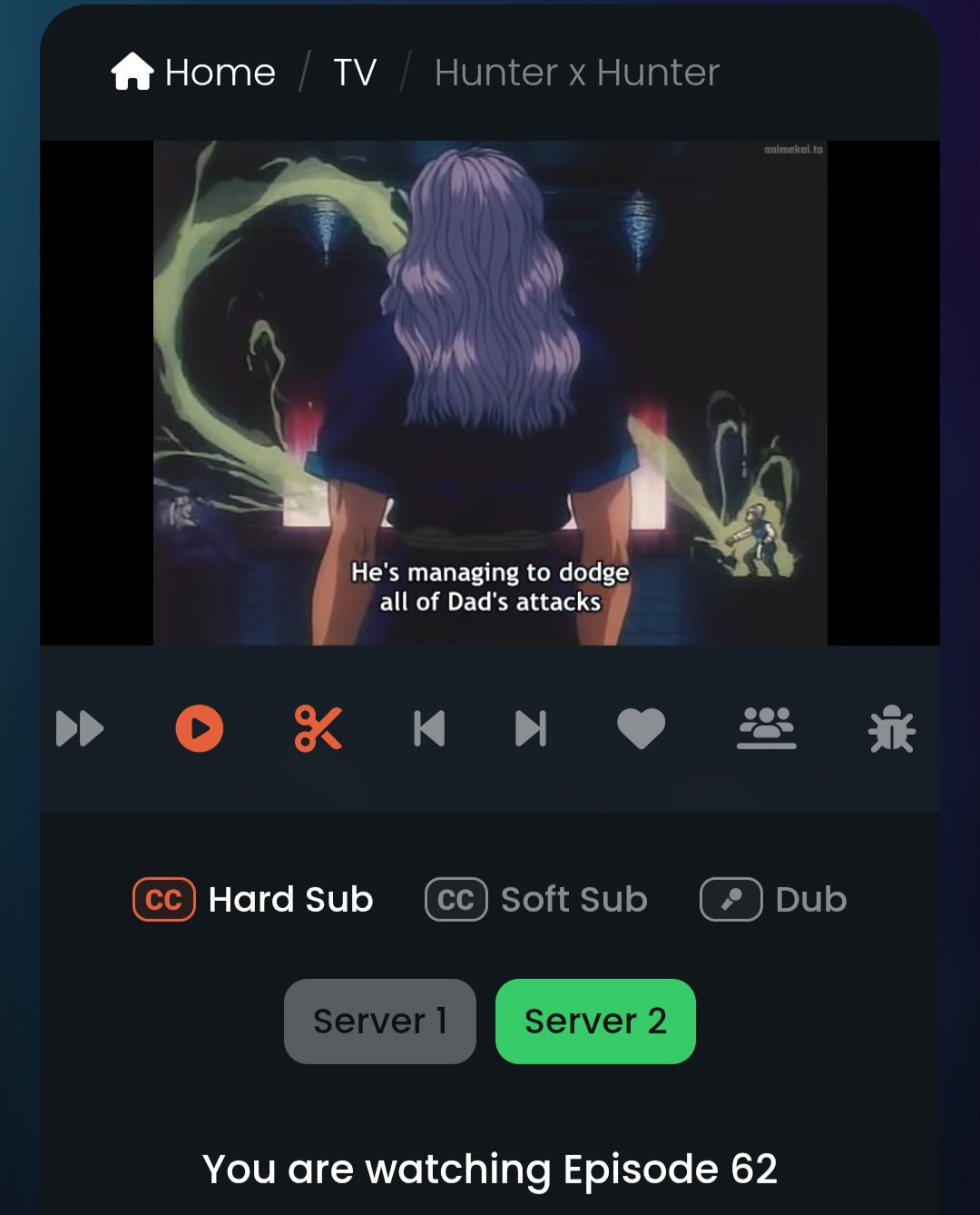 Hunter x Hunter: Silva + Xeno vs Chrollo animation douga pan set