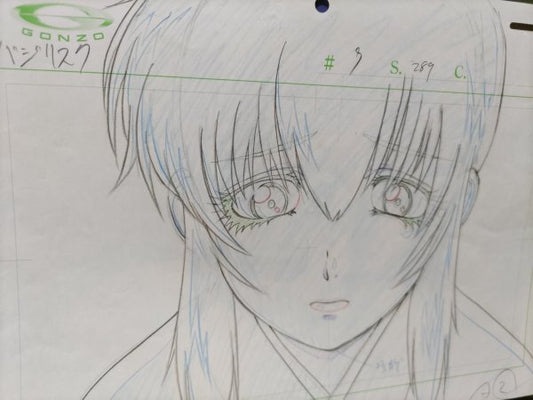 Basilisk: The Ouka Ninja Scrolls: Oboro animation layout