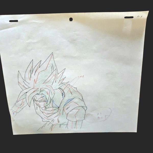 Dragonball Z: Super Saiyan Goku animation douga