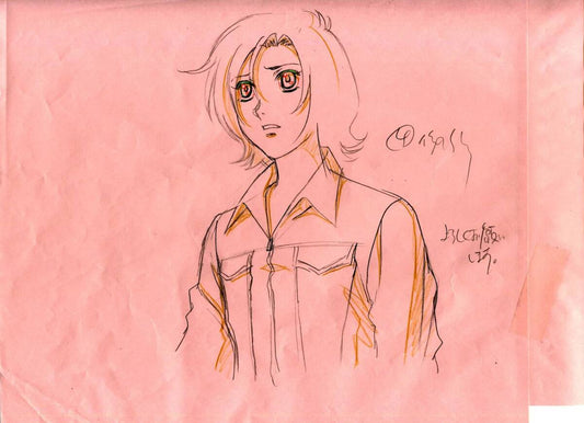 Wolf's Rain: Toboe animation genga