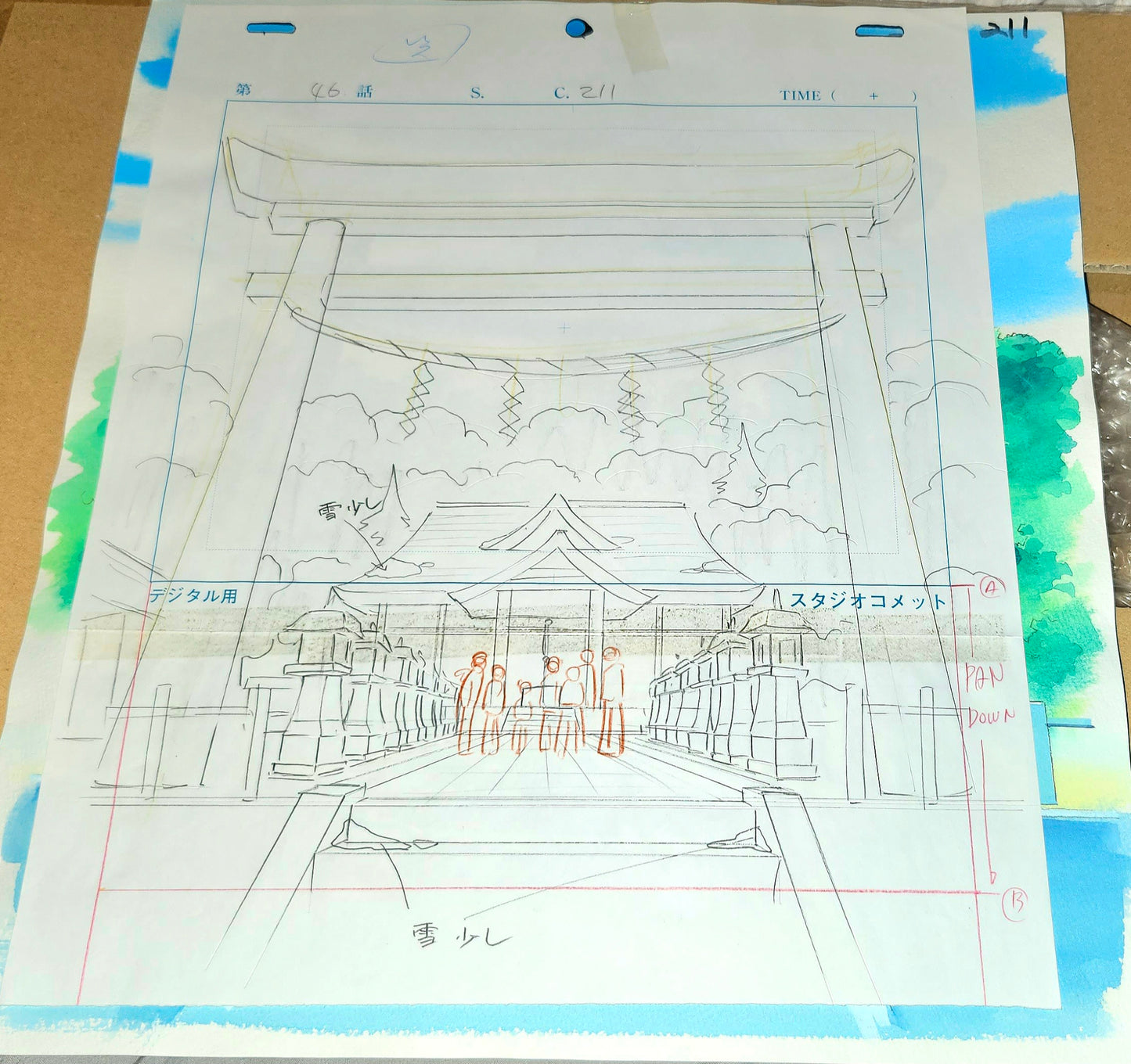 Dr. Rin! background + layout set