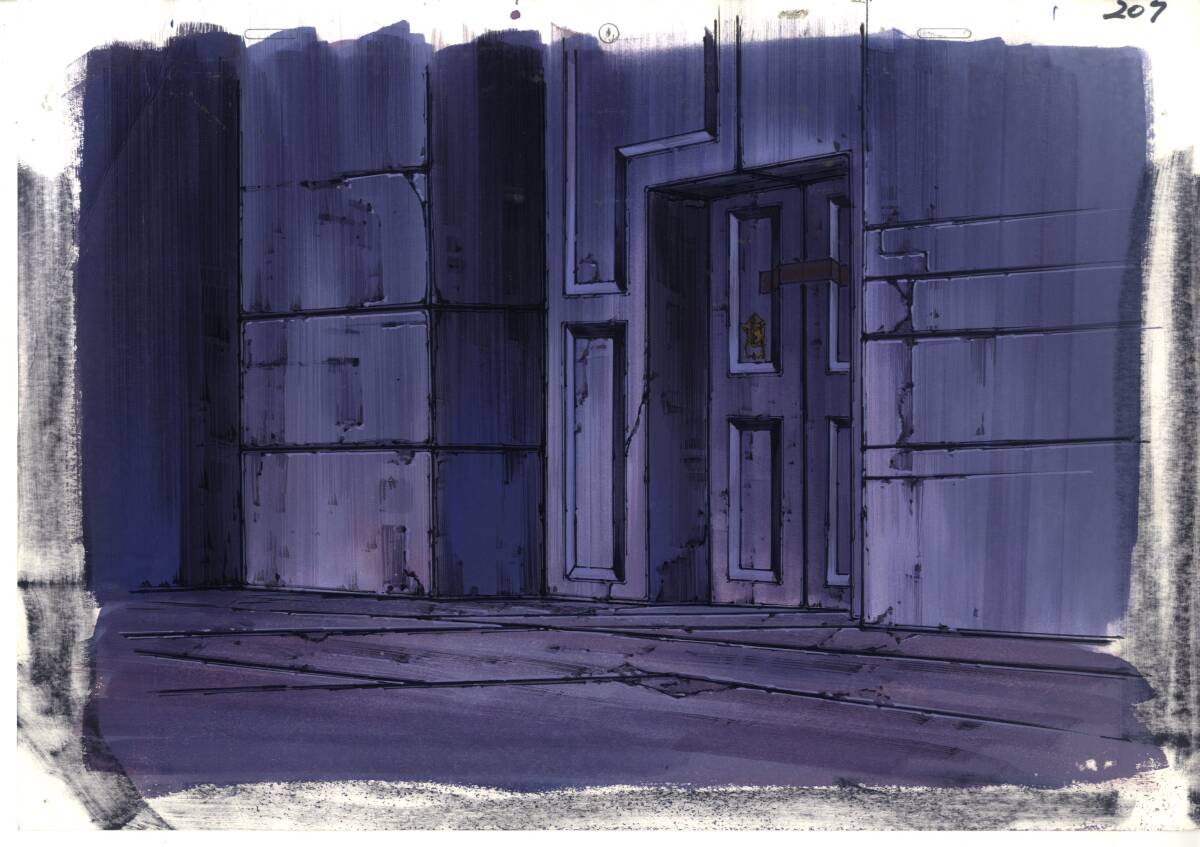 Hunter x Hunter: Kurapika + Gon + Leorio animation cel with original background