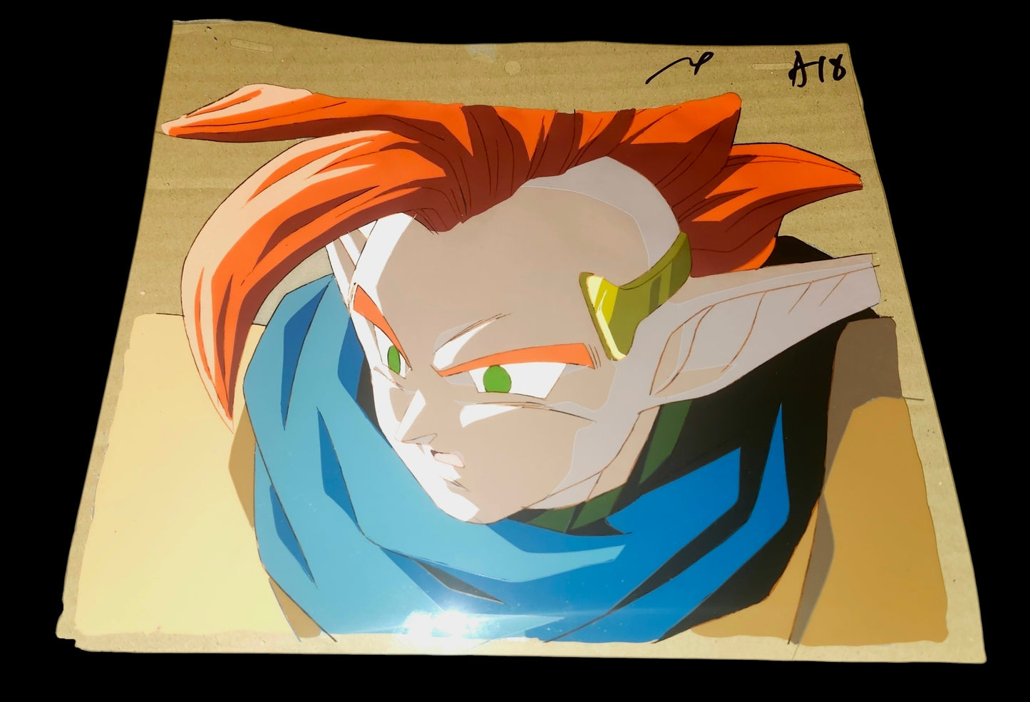 Dragonball z: Tapion animation movie cel