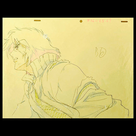 Wolf's Rain: Kiba animation genga