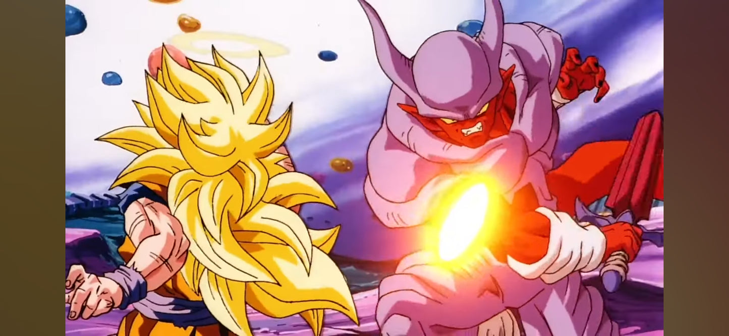 Dragonball Z: Fusion Reborn movie animation douga