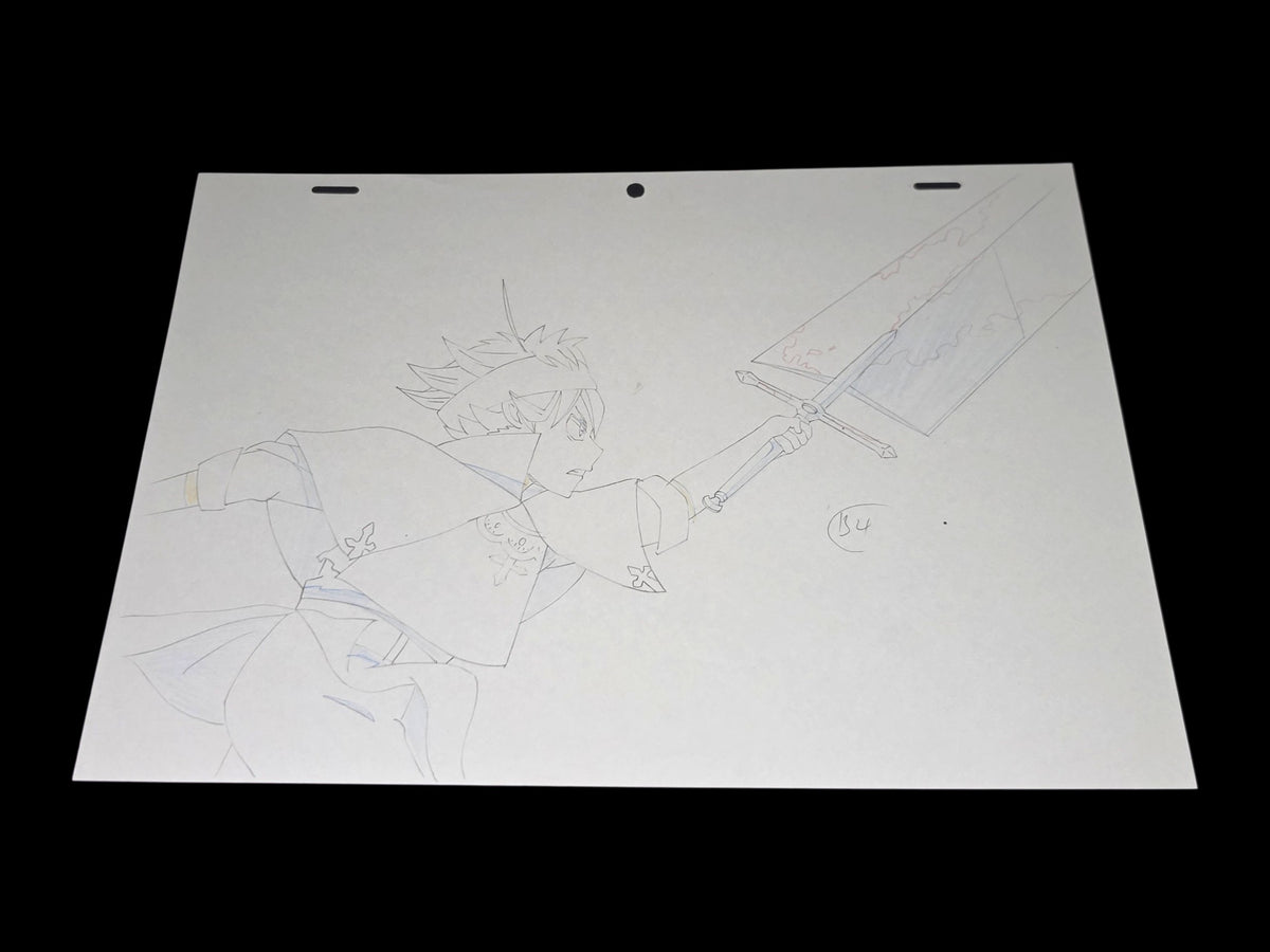 Black Clover/Bleach: Asta/Ulquiorra animation genga 10 pc