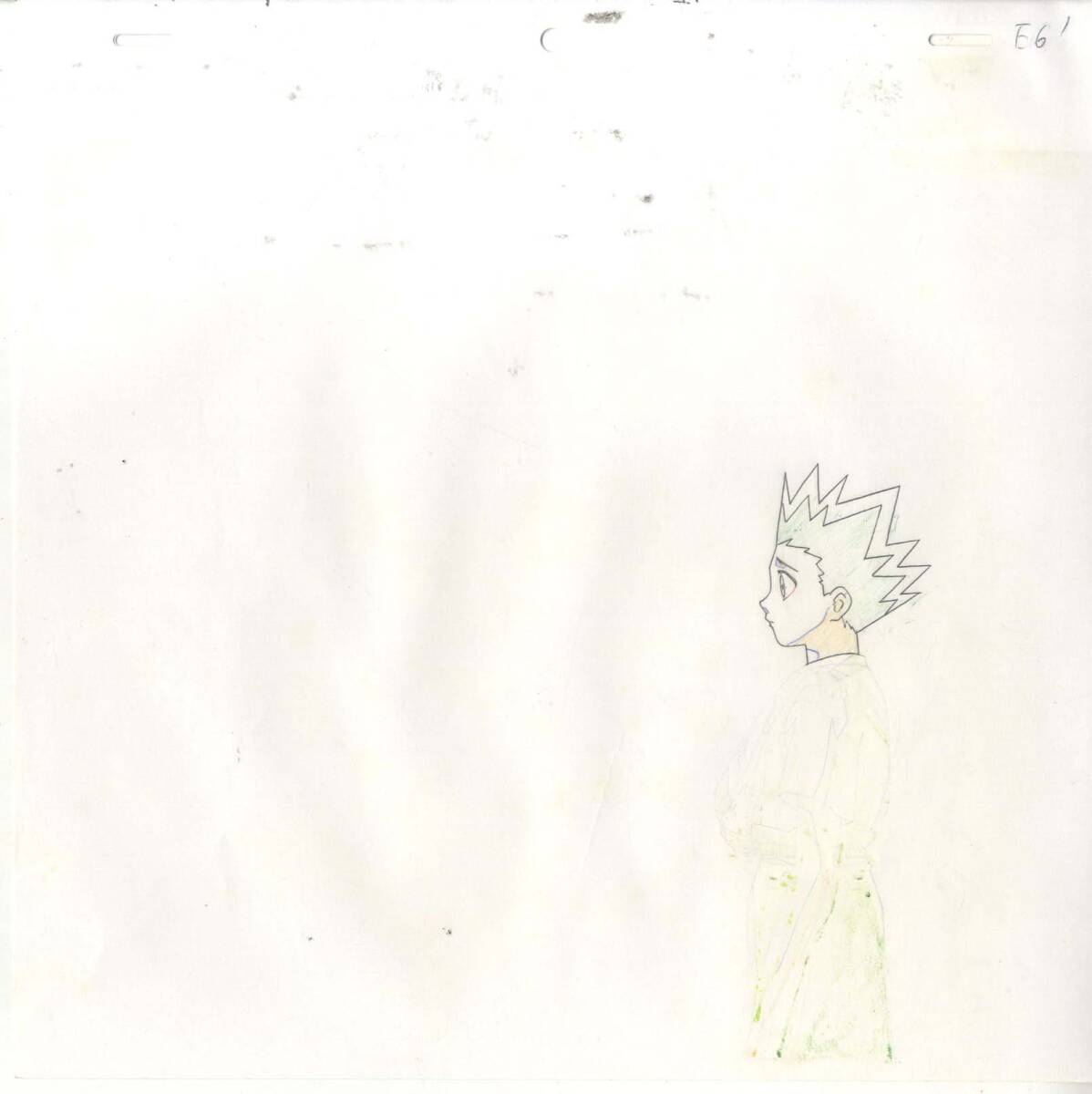 Hunter X Hunter: Killua + Gon  extra large animation Cel + background