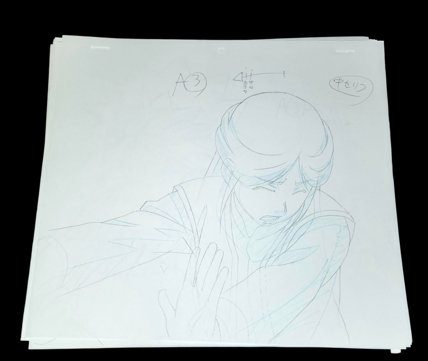 Naruto: Naruto + Princess Haruna animation genga + douga 3 pc