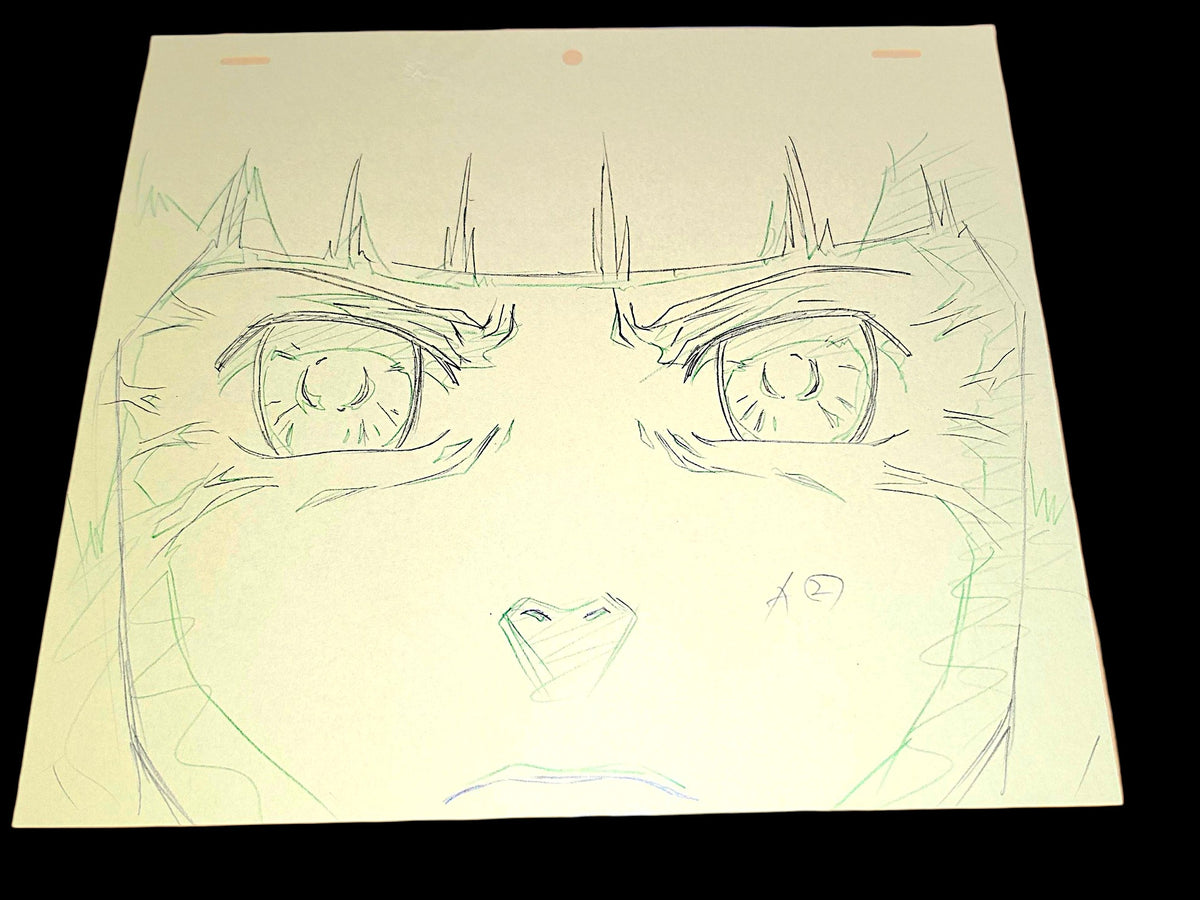 Naruto: Hinata Hyuga Byakugan animation genga #2