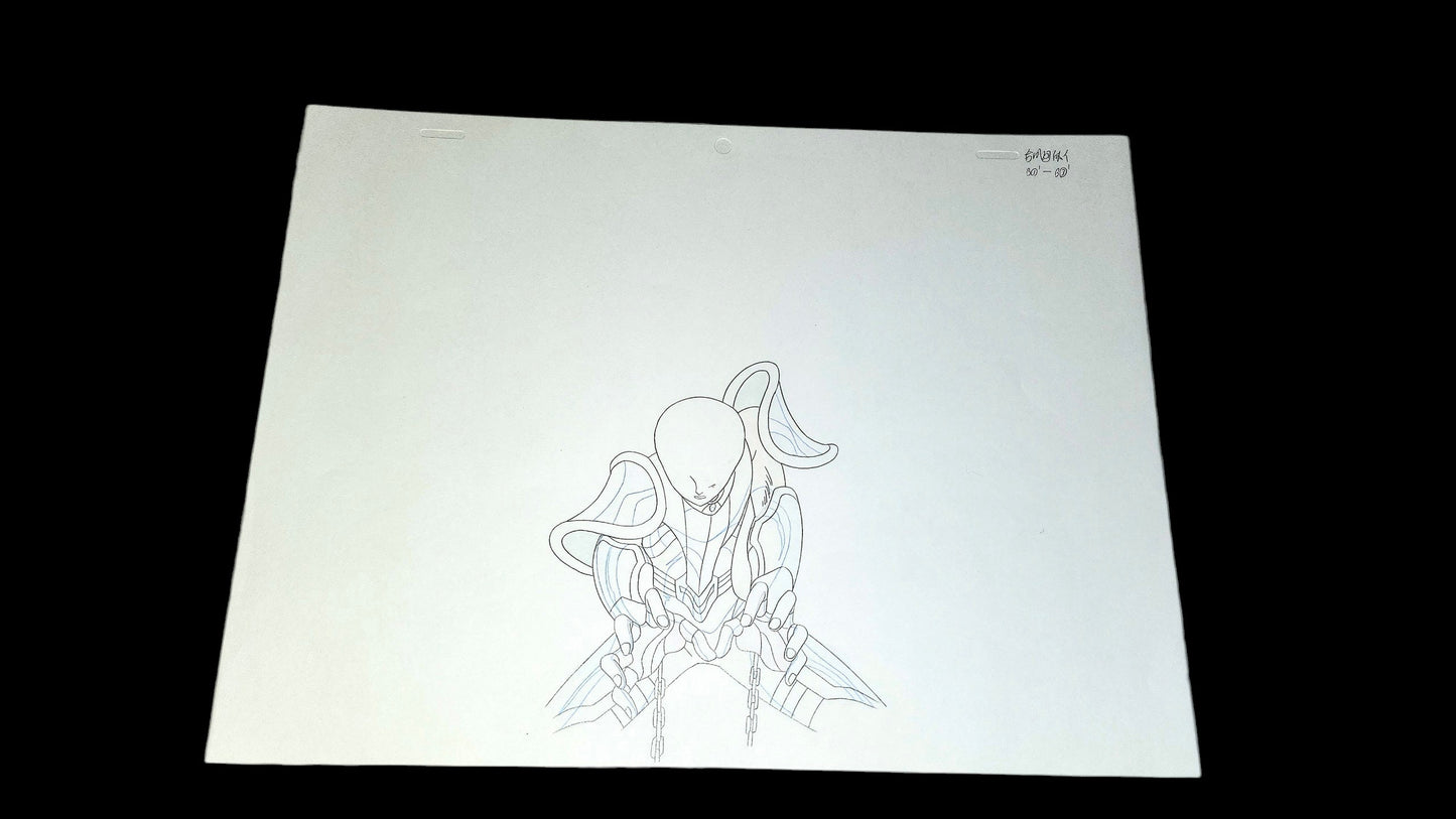 Saint Seiya: The Heaven Chapter - Overture- Shun + Theseus animation genga + douga 26 pc set