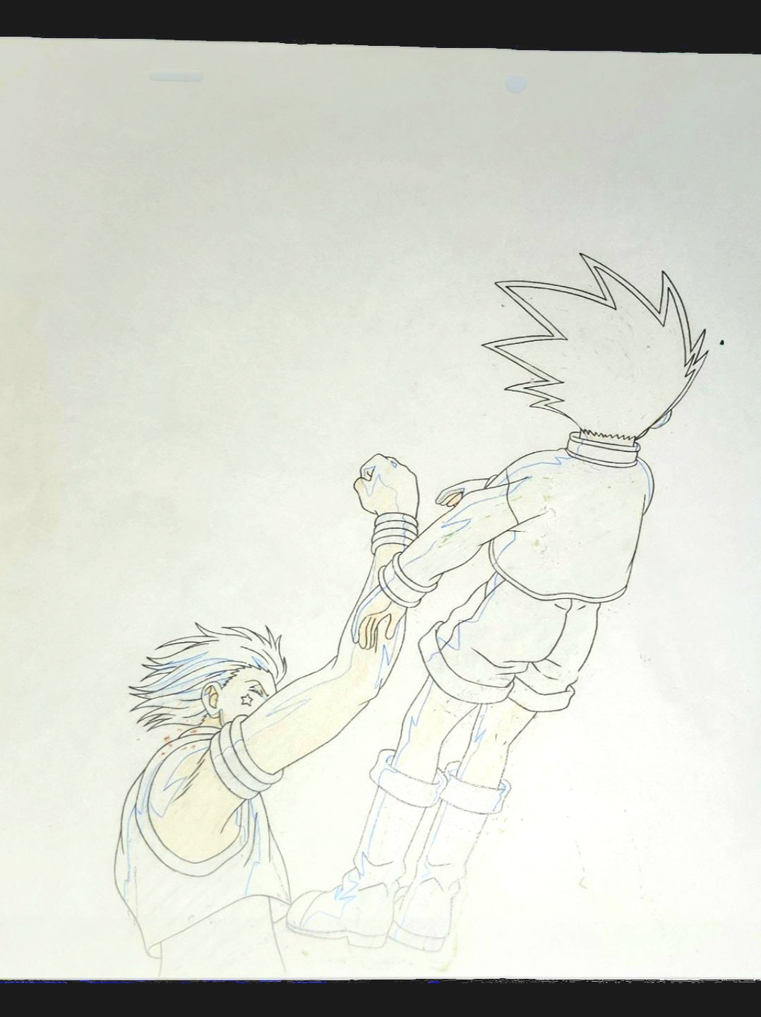 Hunter x Hunter: Hisoka vs Gon  large size animation douga