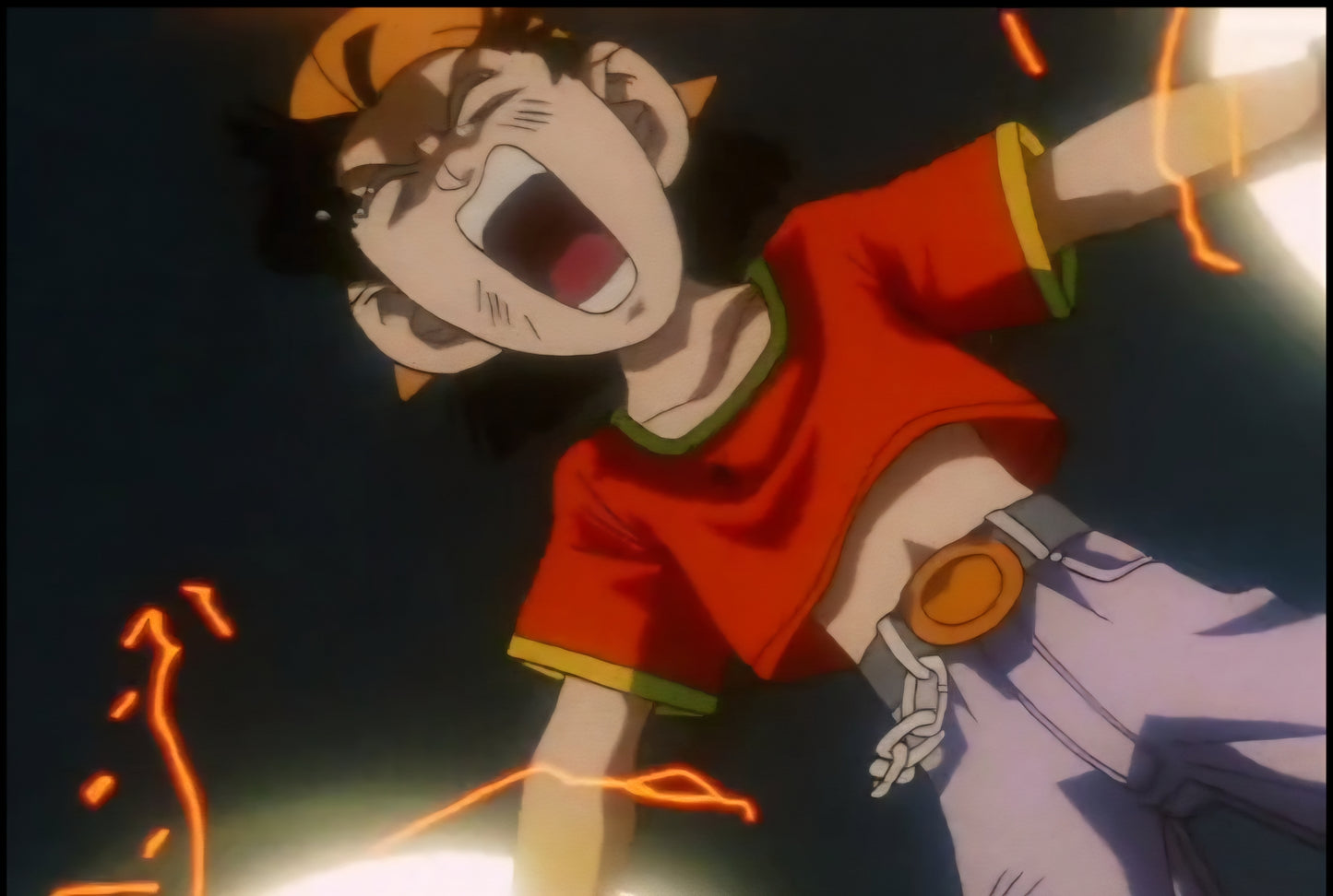 Dragonball gt: Pan energy blast animation genga 8 pc