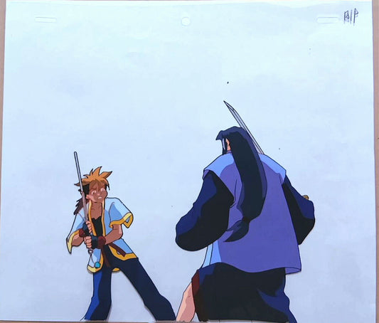 Saber Marionette J: Otaru Mamiya animation cel