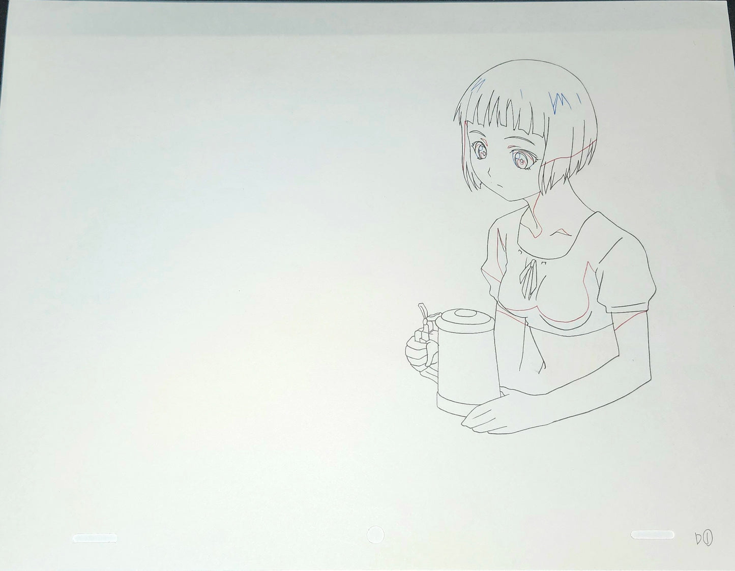 Last Exile: Lavie Head animation douga