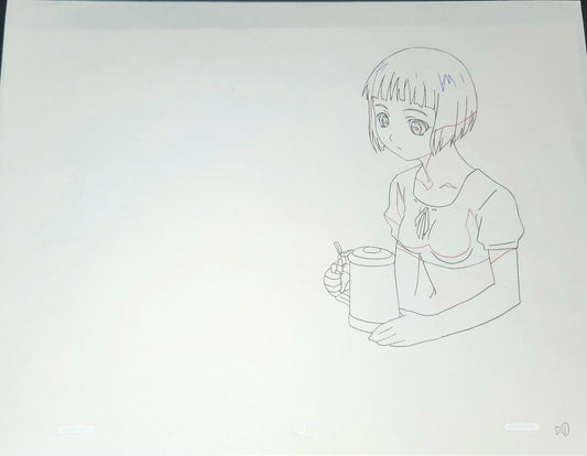 Last Exile: Lavie Head animation douga