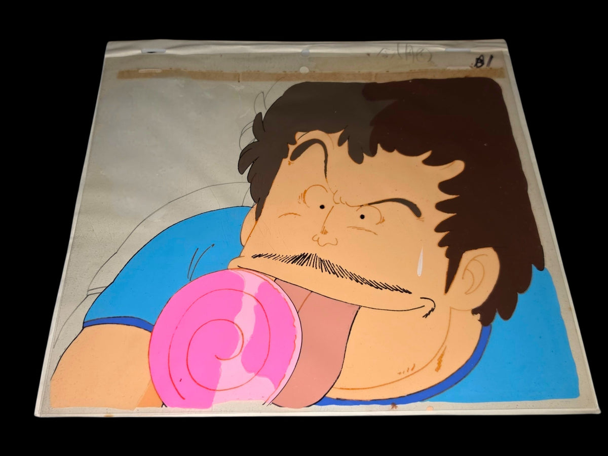 Dr Slump: set of 4 cels of Arale Norimaki, Akane Kimidori, Senbei Norimaki & Midori Norimaki (formerly Midori
Yamabuki)