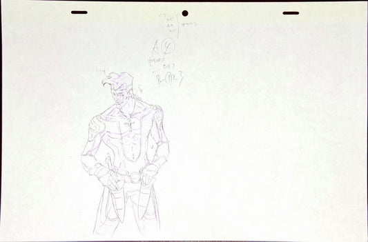 Vampire Hunter D Bloodlust: Kyle Marcus Animation Genga 4pc
