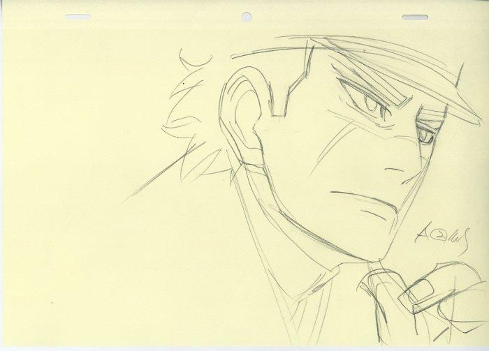 Golden Kamuy: Saichi Sugimoto animation rough genga.