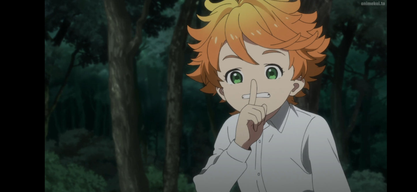 The Promised Neverland Emma rough key animation genga #3