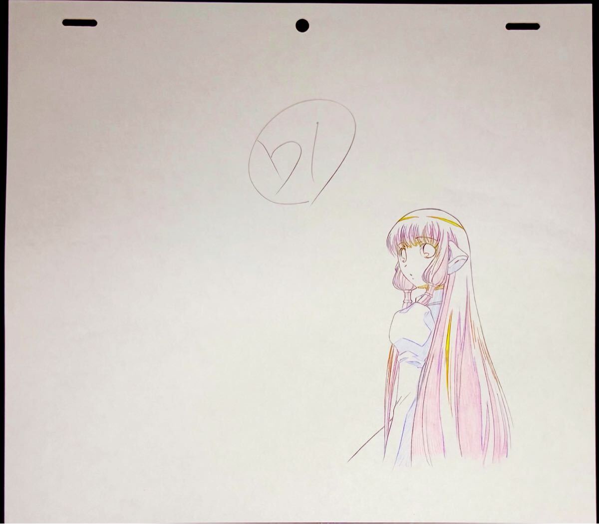 Chobits: Chi + Yumi Oumura + Hideki Motosuwa animation genga lot