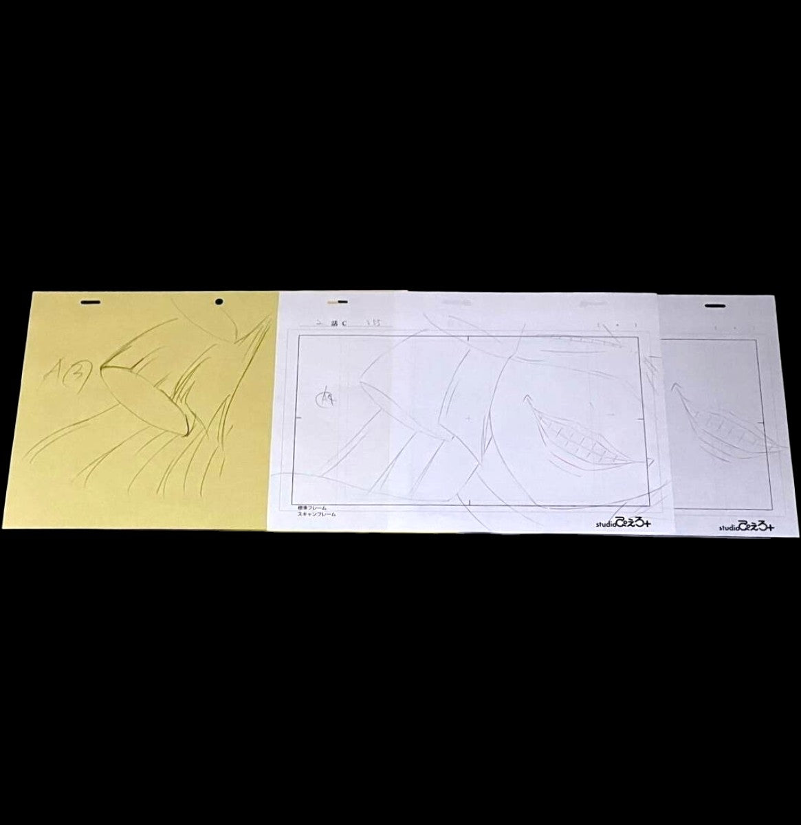Tokyo Ghoul:re: Nutcracker animation layout + genga + douga 17 pc lot