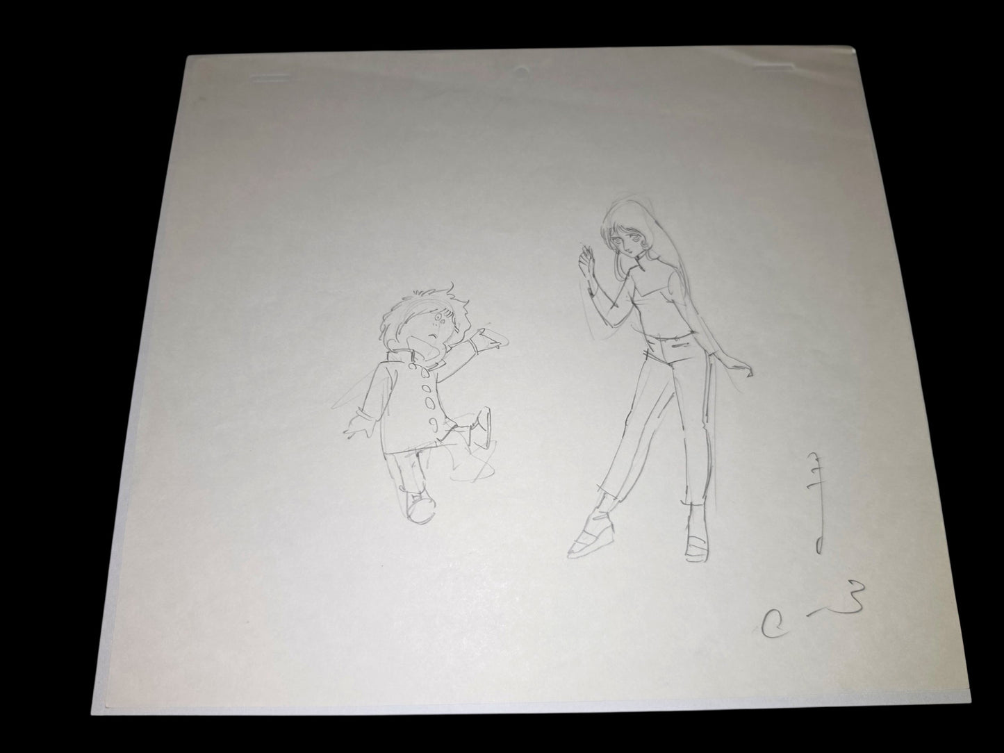 Dr Slump - Summer Vacation Anime Festival Special: The whole Arale-chan family appears!! Who is the Queen Millennia?! 6 pc Genga of Arale Norimaki, Gatchan, Queen Millennia & Hajime Amamori