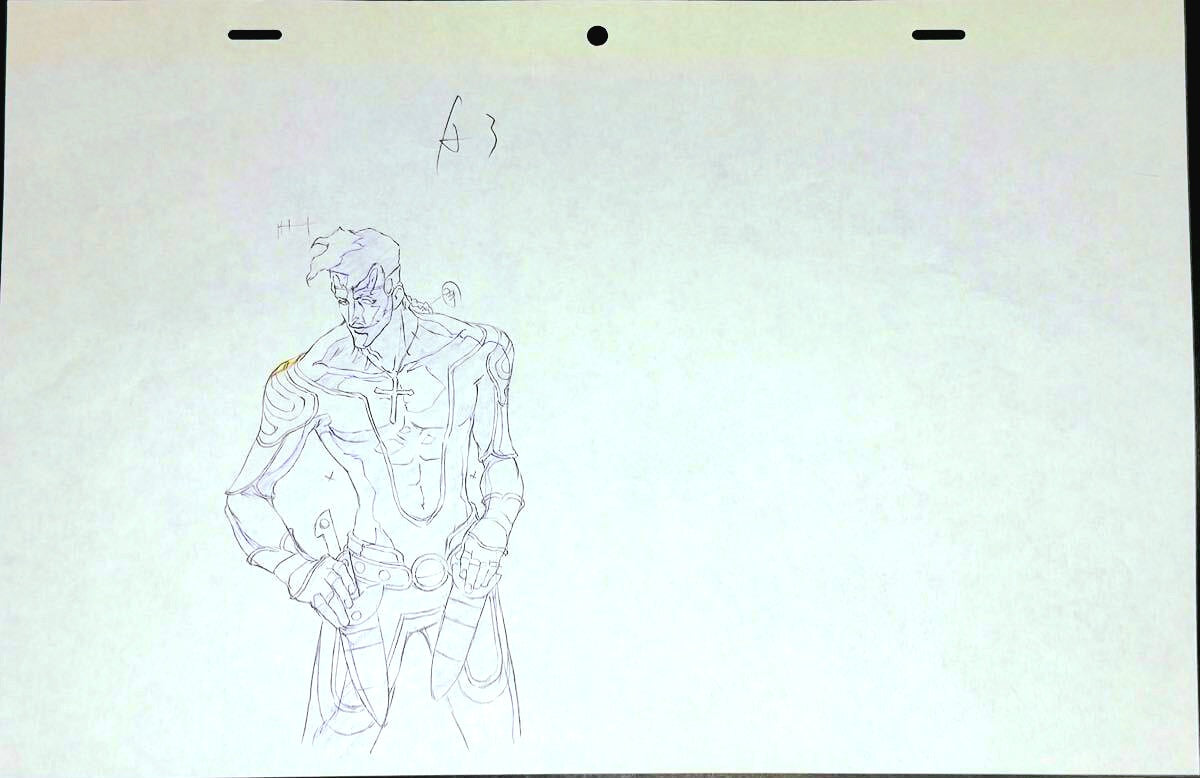 Vampire Hunter D Bloodlust: Kyle Marcus Animation Genga 6pc