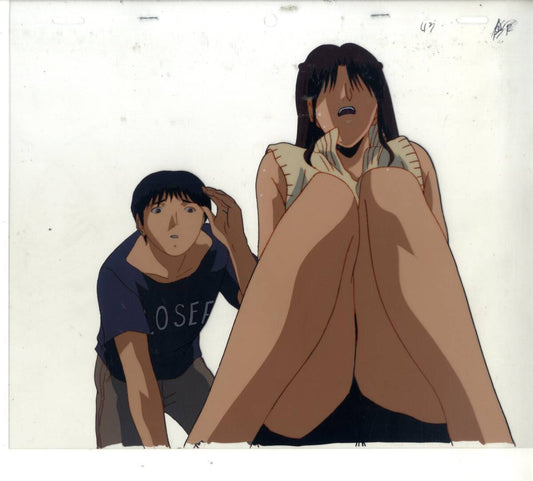 GTO Great Teacher Onizuka: Yoshikawa & Anko Uehara Animation Cel 4 piece