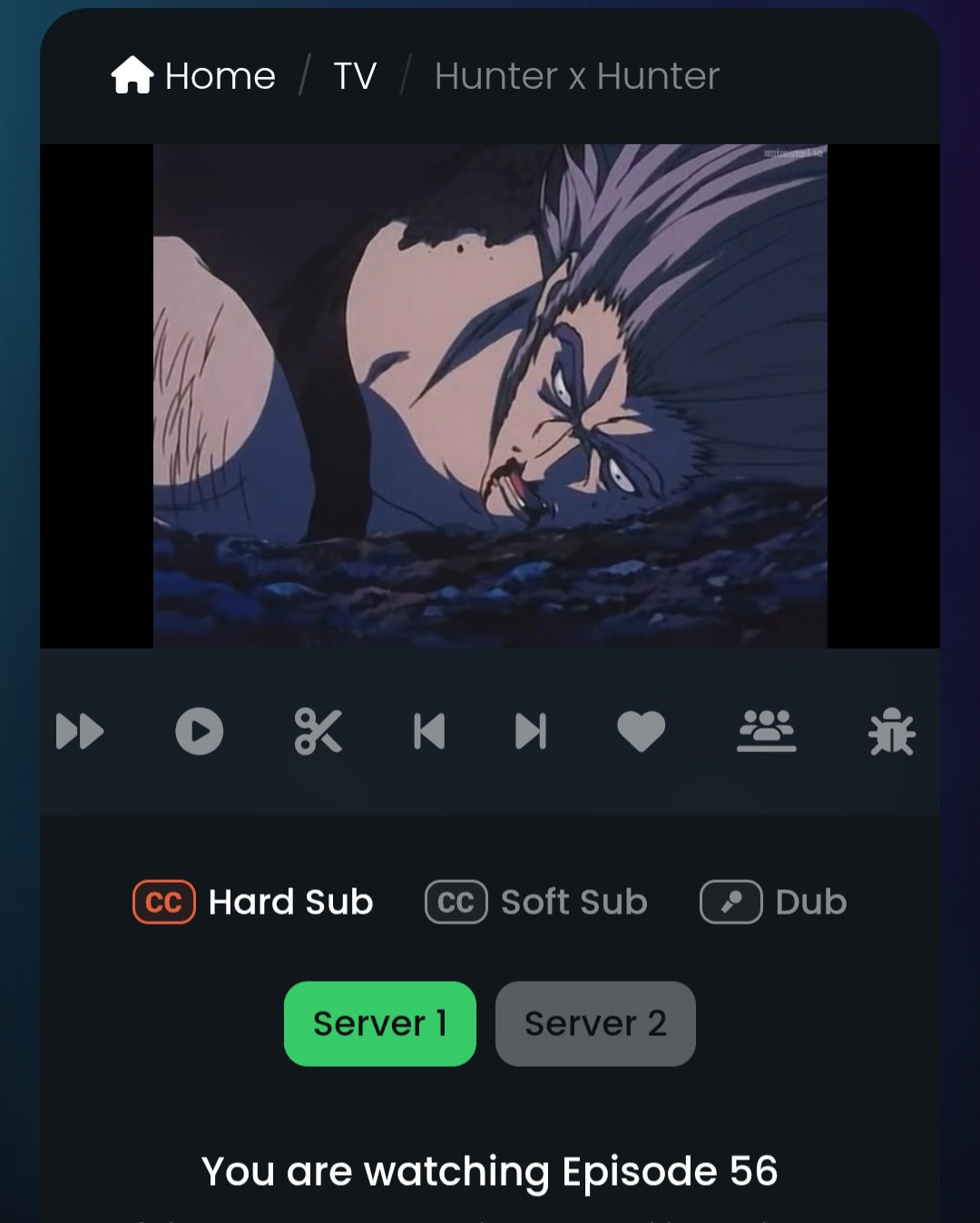 Hunter X Hunter: Dead Uvogin animation pan layout genga
