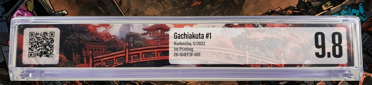 BGS 9.8/9.2 Gachiakuta Vol 1 Japanese Manga  1st Print w/ Obi + Flyer