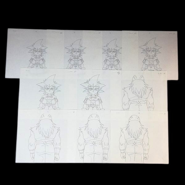 Beyblade VForce: Ozuma & Dunga animation genga/douga huge lot