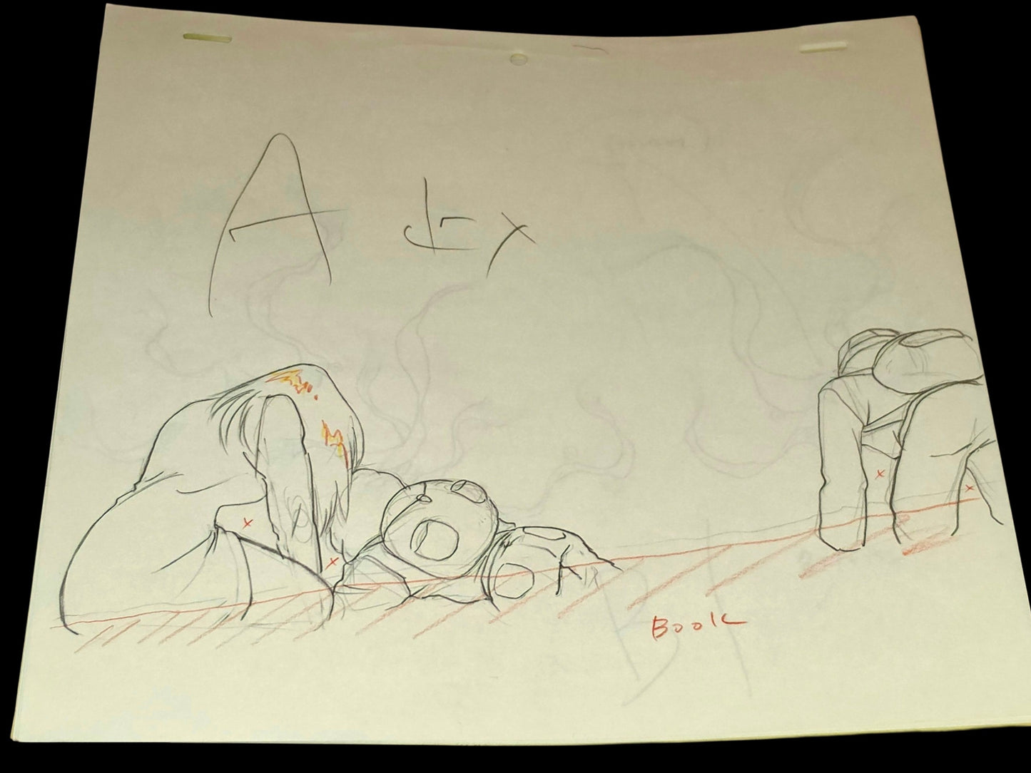Sailor Moon: Ami Mizuno/Sailor Mercury animation genga 8 pc