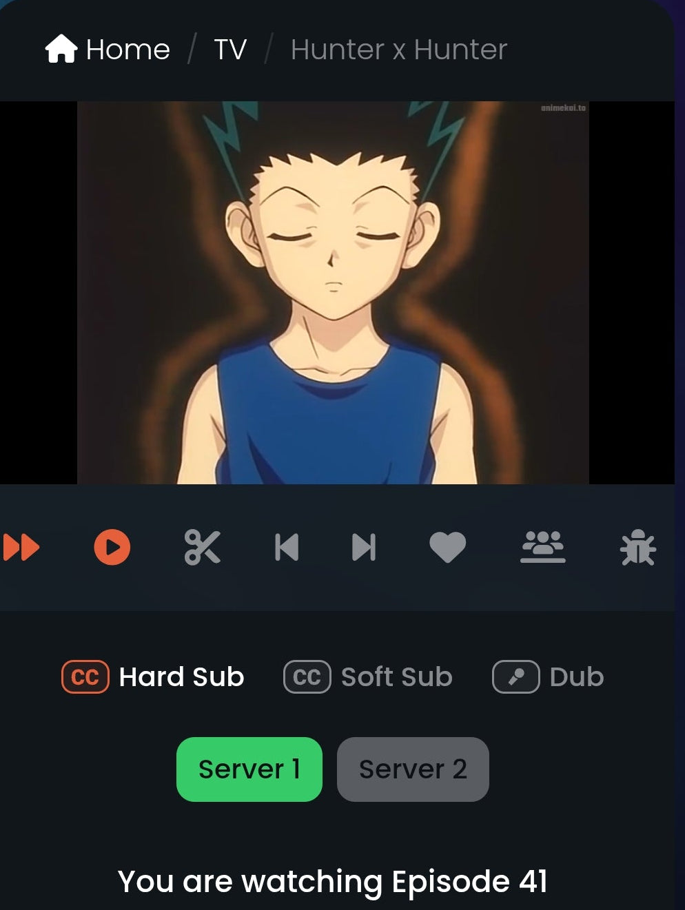 Hunter X Hunter: Gon full concentration animation Cel 3 pc
