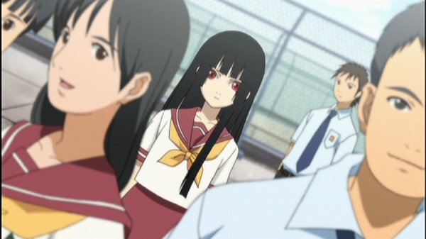 Hell Girl: Two Mirrors ep 8, Ai Enma animation genga
