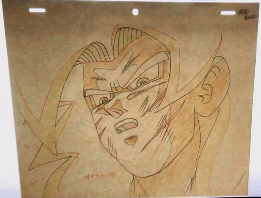 DragonBall GT: SSJ4 Goku animation douga 2 pcs