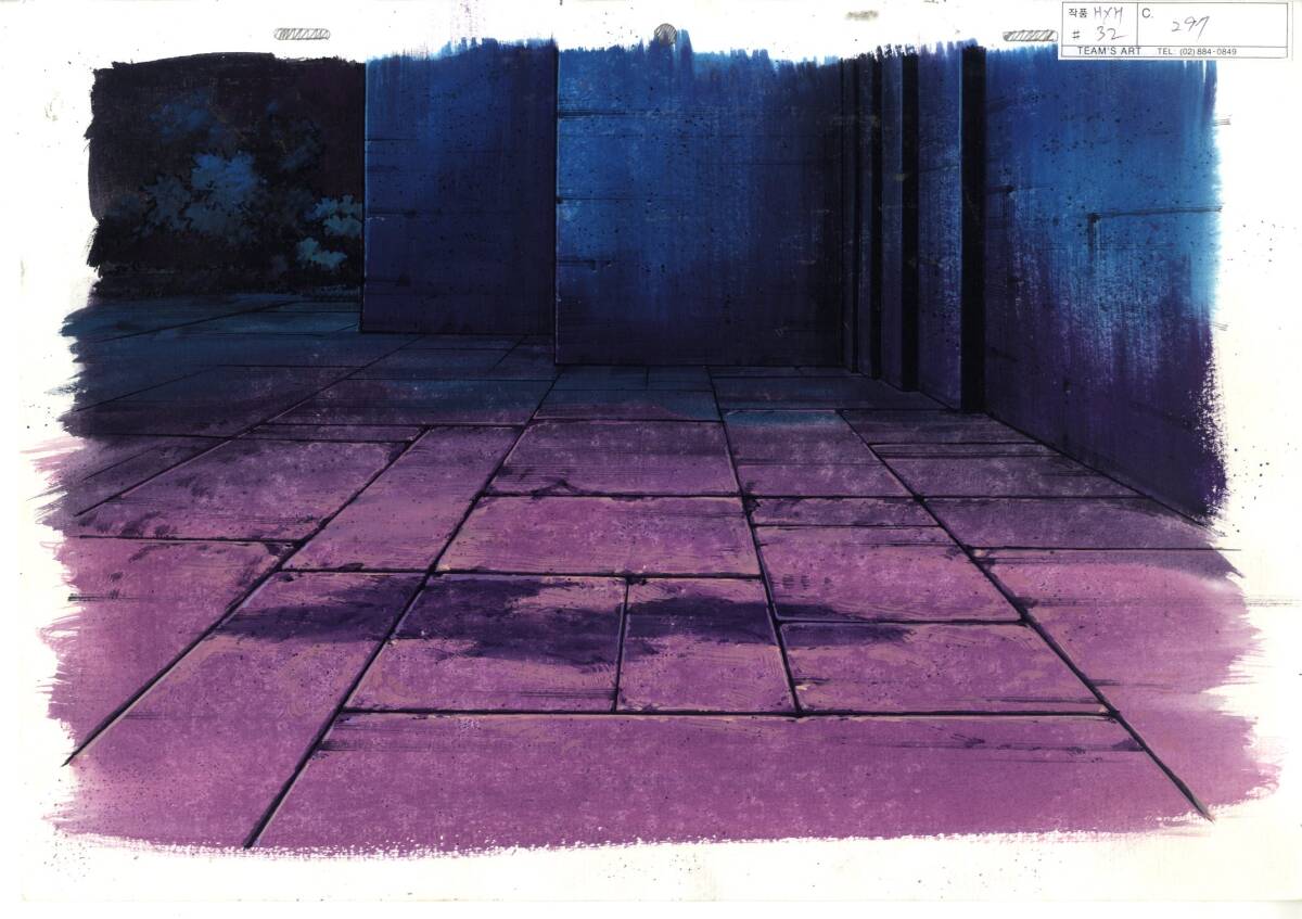 Hunter x Hunter: Gon animation cel with original background