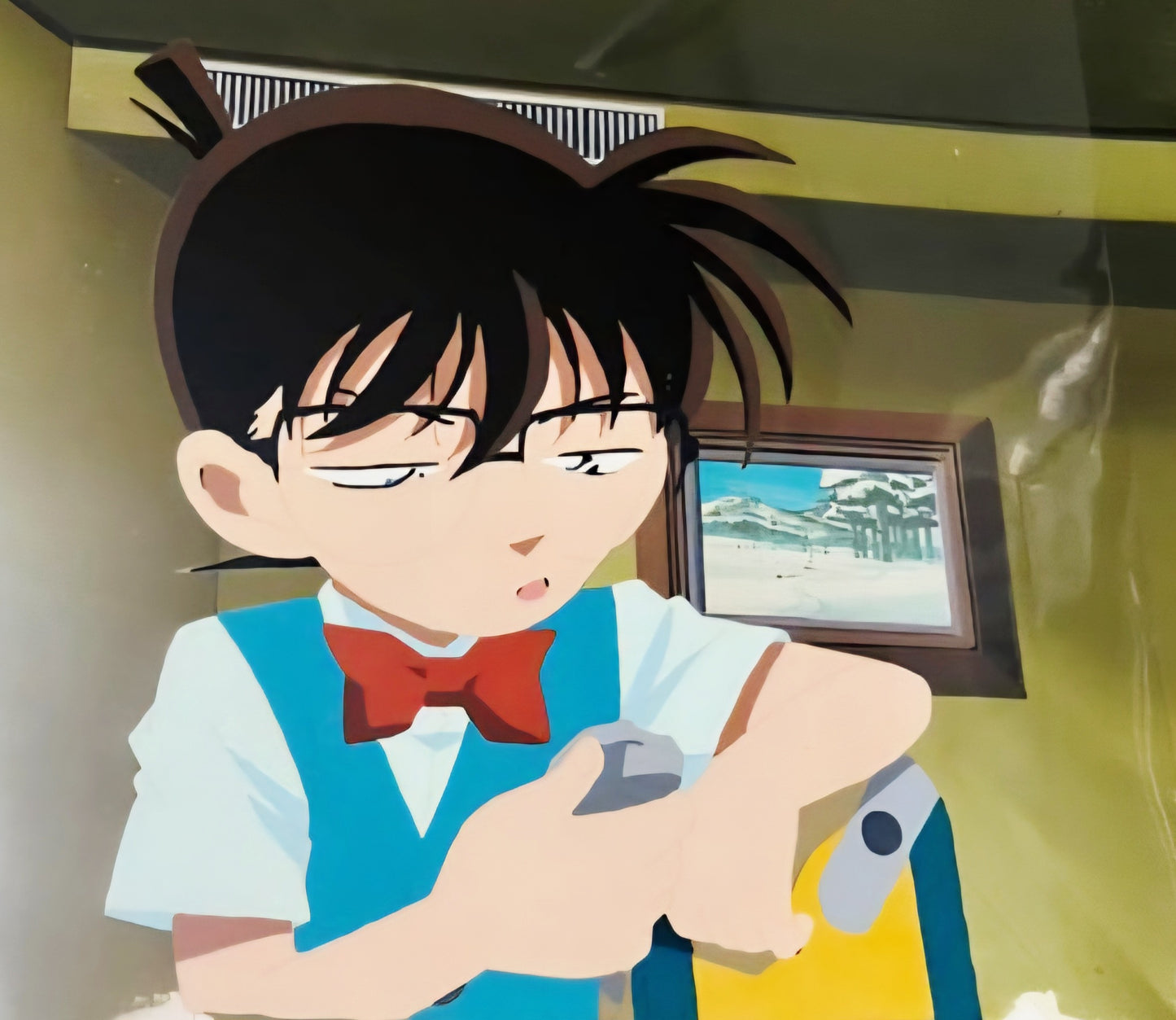 Detective Conan animation cel 3 pc set